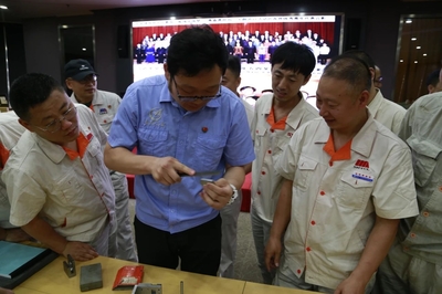 大國工匠走進通用技術沈陽機床,弘揚勞模精神、傳承工匠技藝